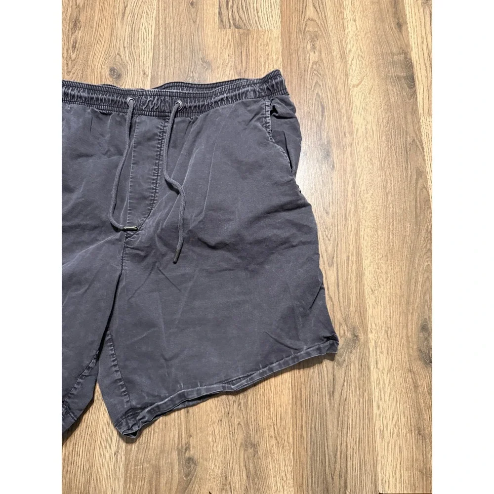 American Eagle Shorts Mens Large Gray Adult Drawstring Casual Excellent